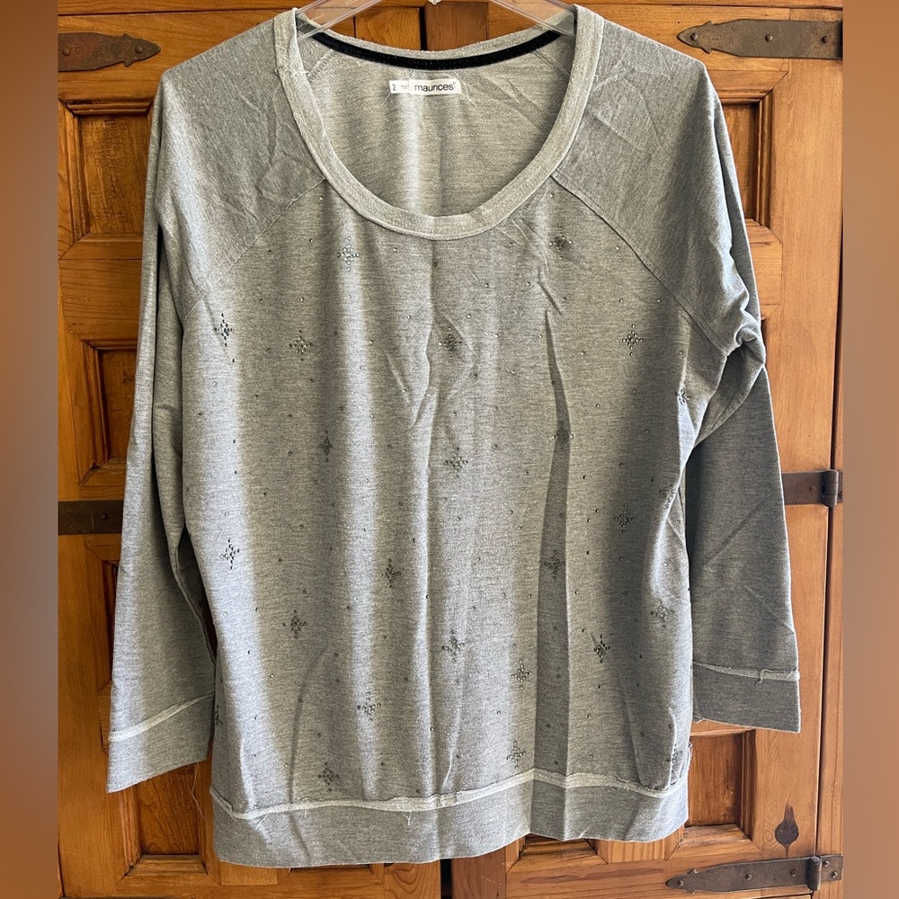 Maurice’s Rhinestone Sweatshirt